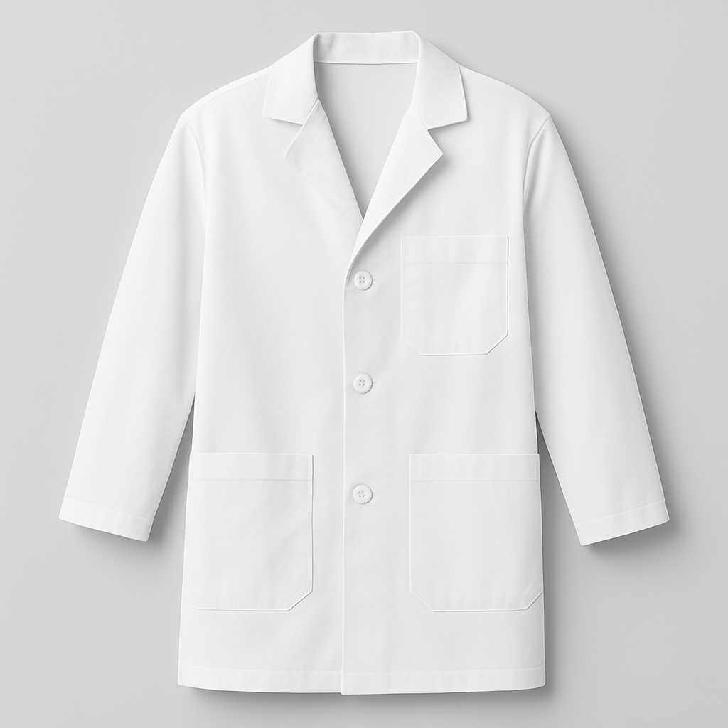 Professional White Lab Coat